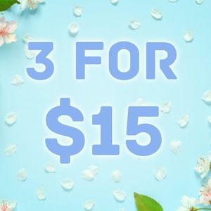 🩵🩵 3 for $15 bundle 🩵🩵